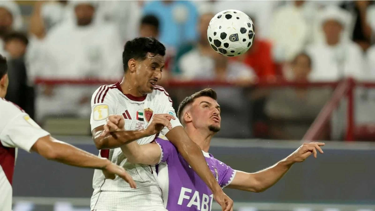 Al Ain vs Al Wahda at Al Wahda at Abu Dhabi Islamic Bank Cup final. (Photo: Salem Khamis)
