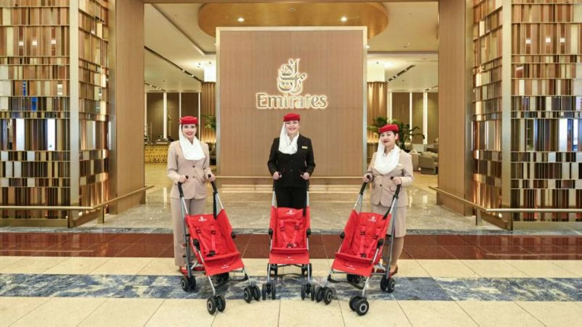 Emirates and dnata donate over 400 strollers to local non-profit organisations