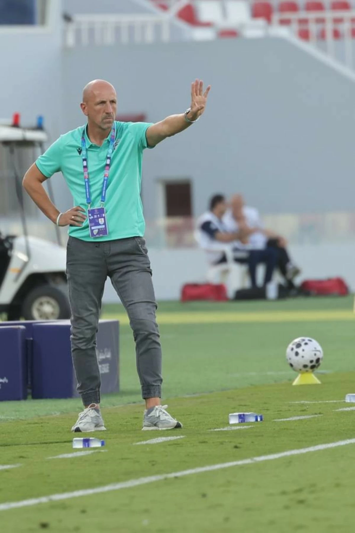 Sharjah FC vs Khorfakkan FC in the ADNOC Pro League