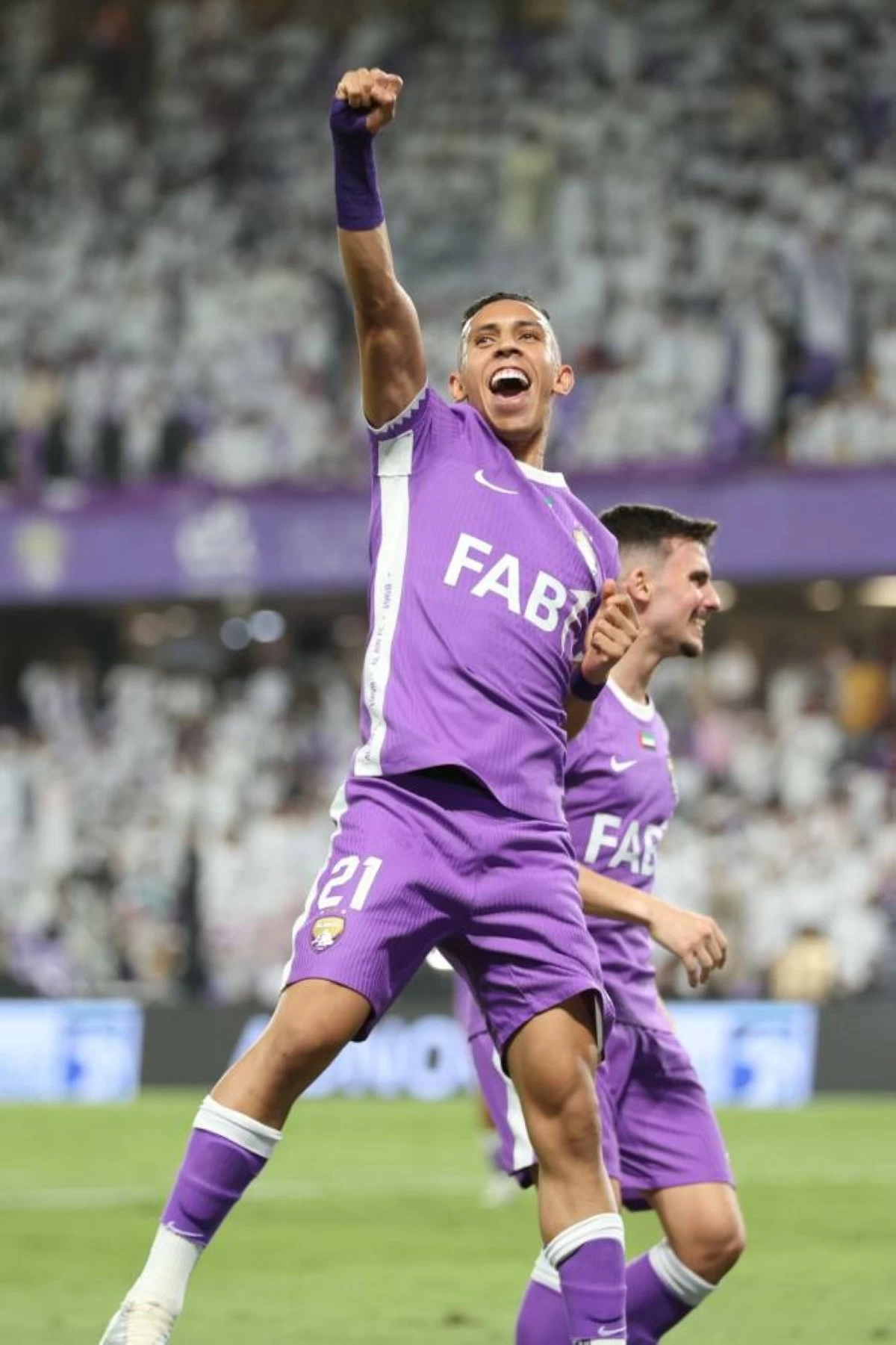Action from Al Ain FC vs Dibba FC match during ADNOC Pro League match at Hazza bin Zayed stadium in Al Ain, on May 16. (Photo by Ibrahim Sadek)