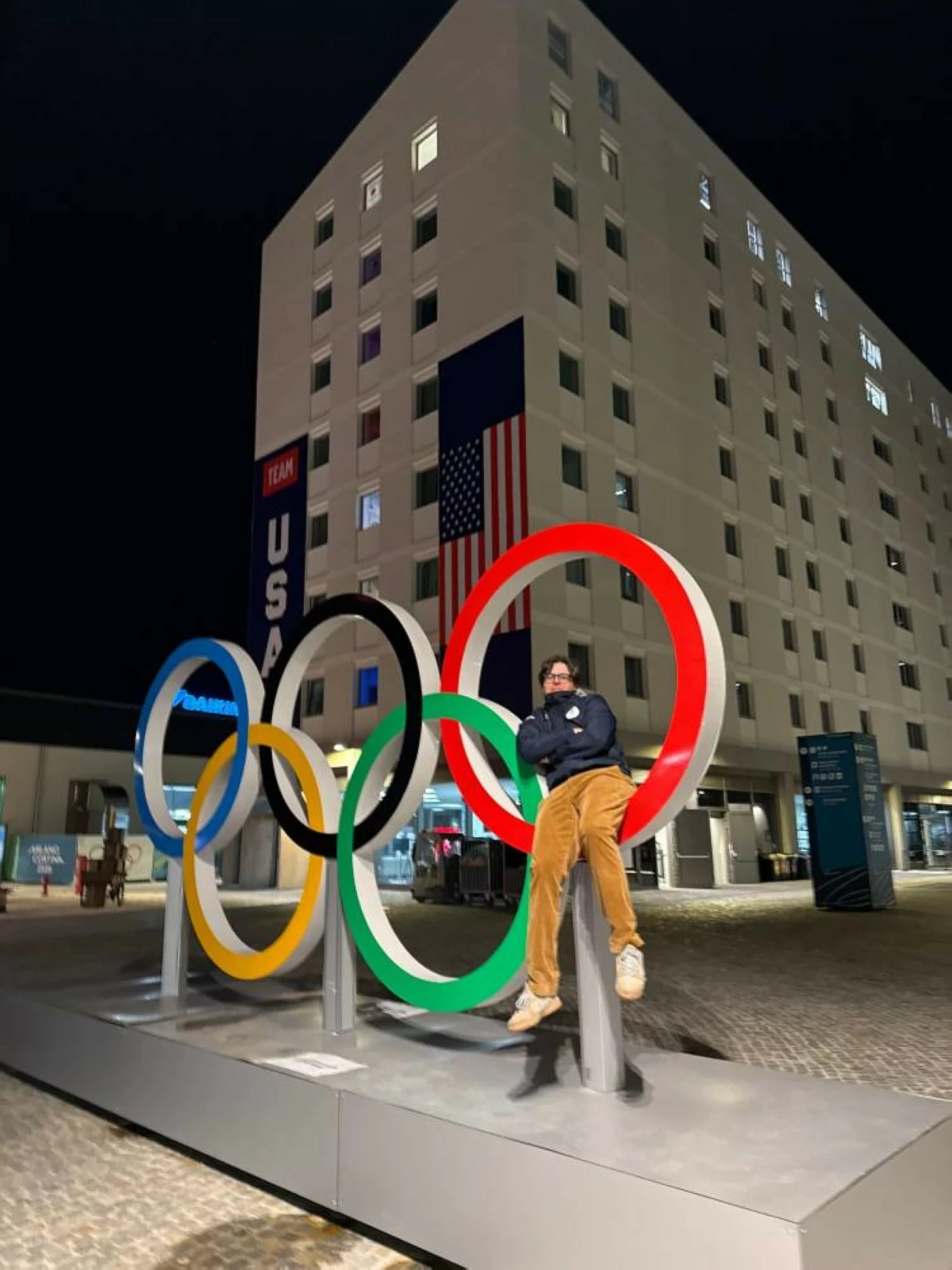 Having dreamed of the of the Olympics for years, Astridge said he felt lucky to participate, and represent the UAE. Picture credit: Supplied