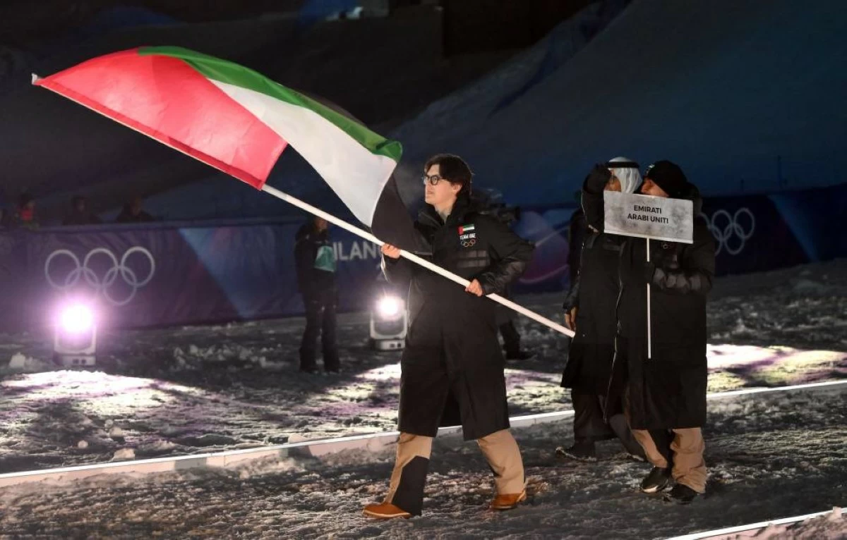 Flying the UAE flag at global competitions has been surreal, said Astridge. Picture credit: Supplied