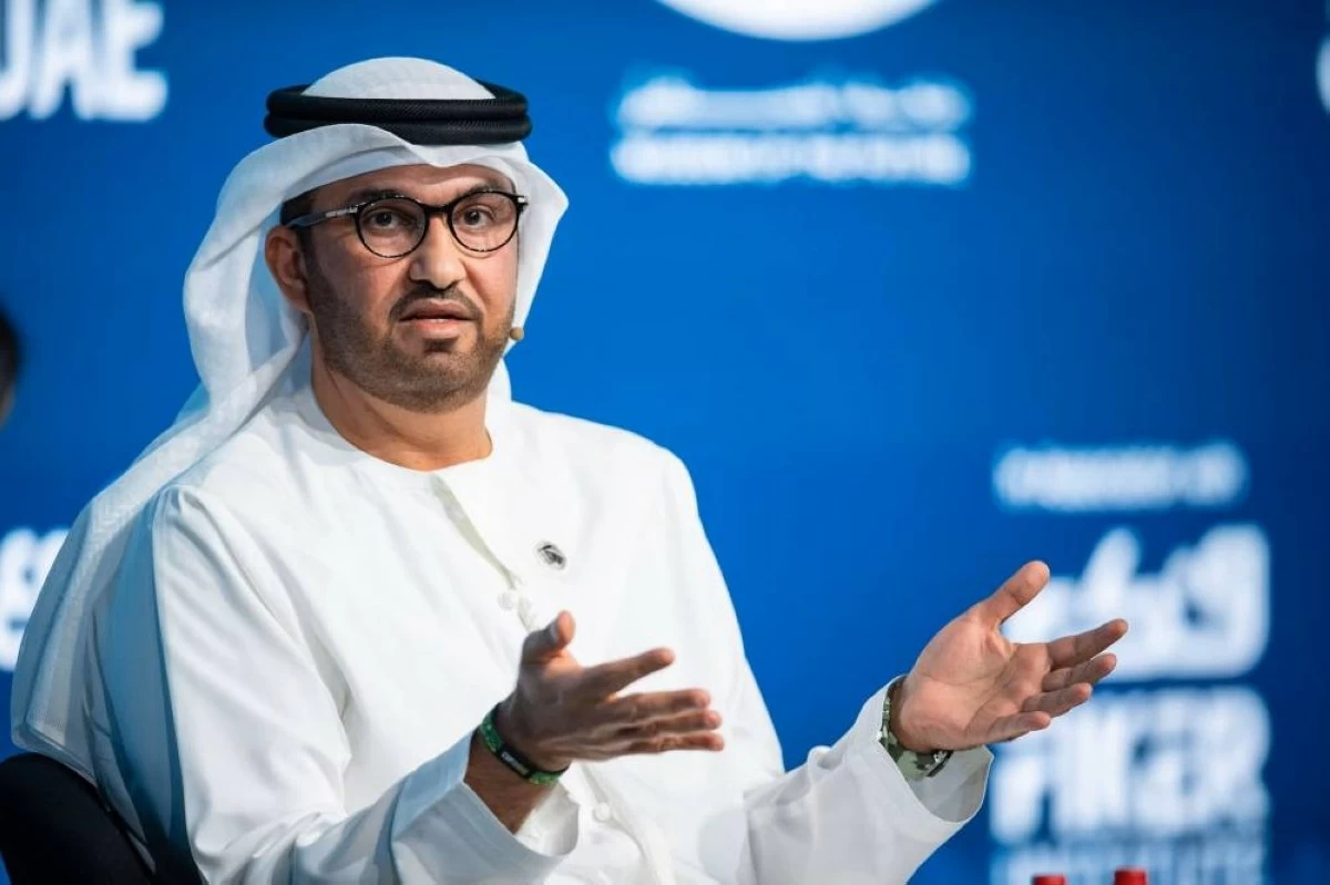 Dr Sultan bin Ahmed Al Jaber said: "This whole experience showed the world who we truly are. People felt safe. The country kept moving. Energy kept flowing. Airports stayed open. Businesses continued to do business." File photograph. Picture credit: Archives