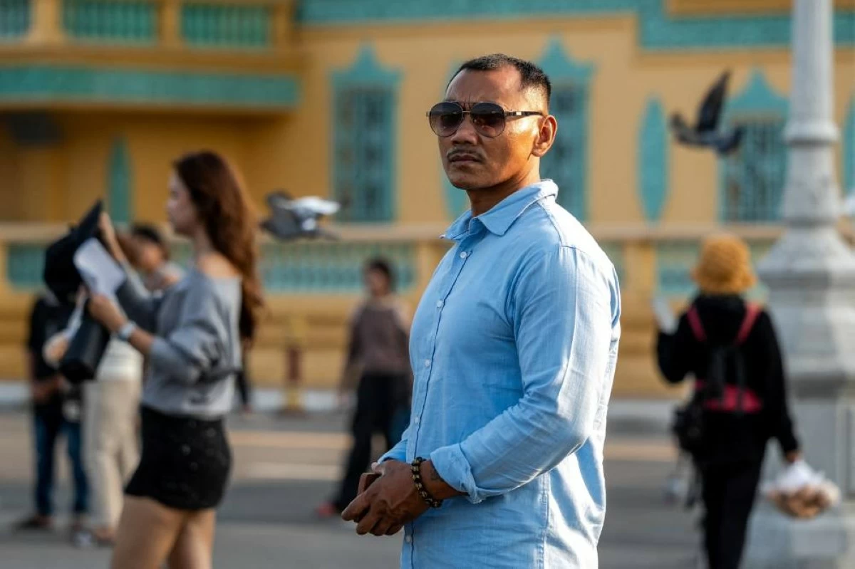 Pheap Rom, a Cambodian refugee and former US resident, poses for photo after an interview with Reuters following his repatriation from Eswatini, in Phnom Penh, Cambodia, April 7, 2026. REUTERS/Roun Ry