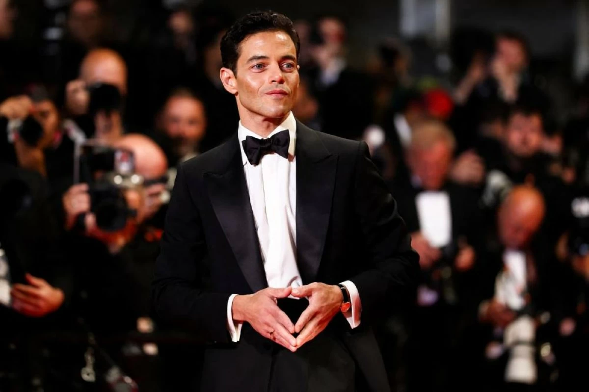 Cast member Rami Malek poses on the red-carpet during arrivals for the screening of the film "The Man I Love" in competition at the 79th Cannes Film Festival in Cannes, France, May 20, 2026. REUTERS/Gonzalo Fuentes