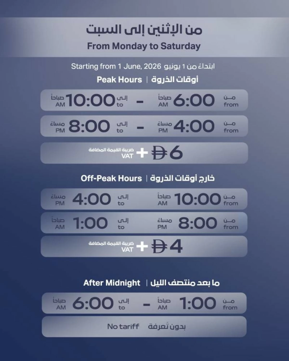 Salik fees