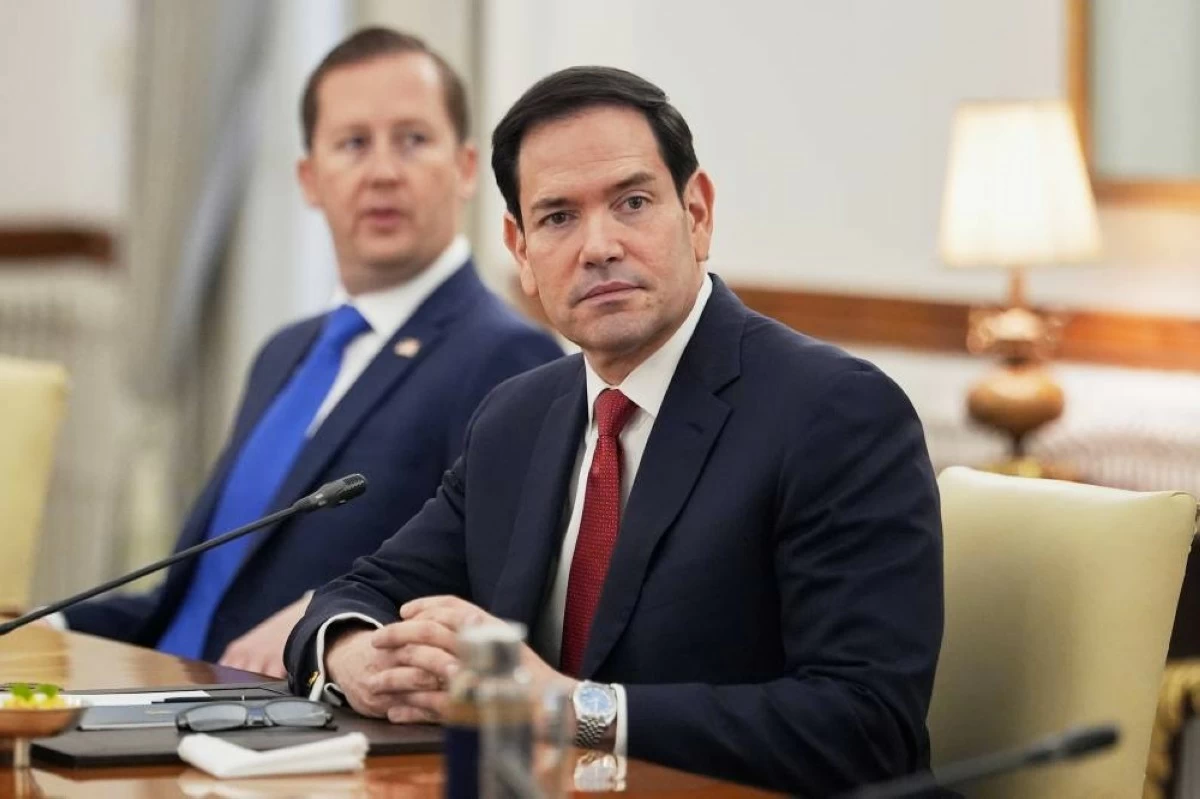 United States Secretary of State Marco Rubio and US Ambassador to India Sergio Gor, left, hold talks with India's Minister of External Affairs S. Jaishankar, (not in the picture), in New Delhi, India, Sunday, May 24, 2026. AP