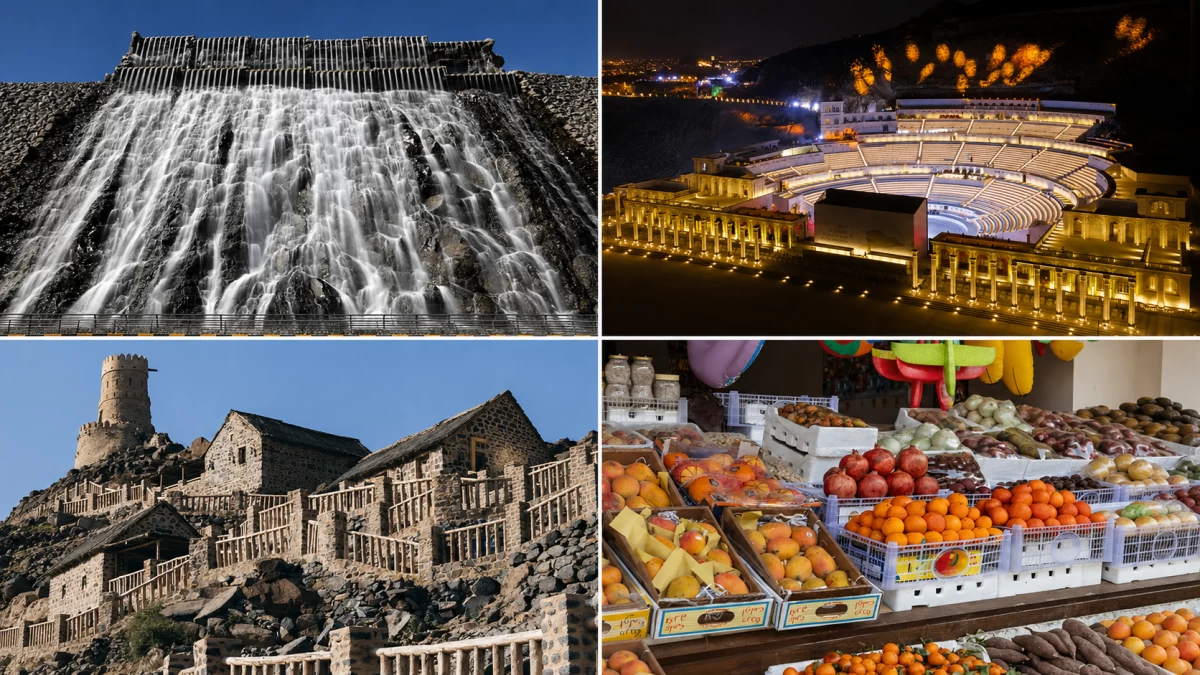 Discover Khorfakkan this Eid Al Adha - from the cascading Khorfakkan Waterfall and the glowing amphitheatre to the heritage homes of Najd Al Maqsar and the colourful stalls at Shees Rest Area.
Photos: Visit Sharjah