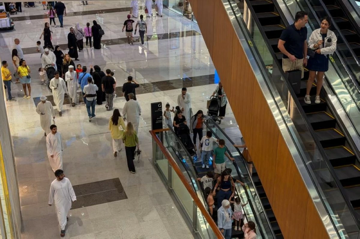 Shopping centres have emerged as key family entertainment destinations. Picture credit: Dennis Mallari