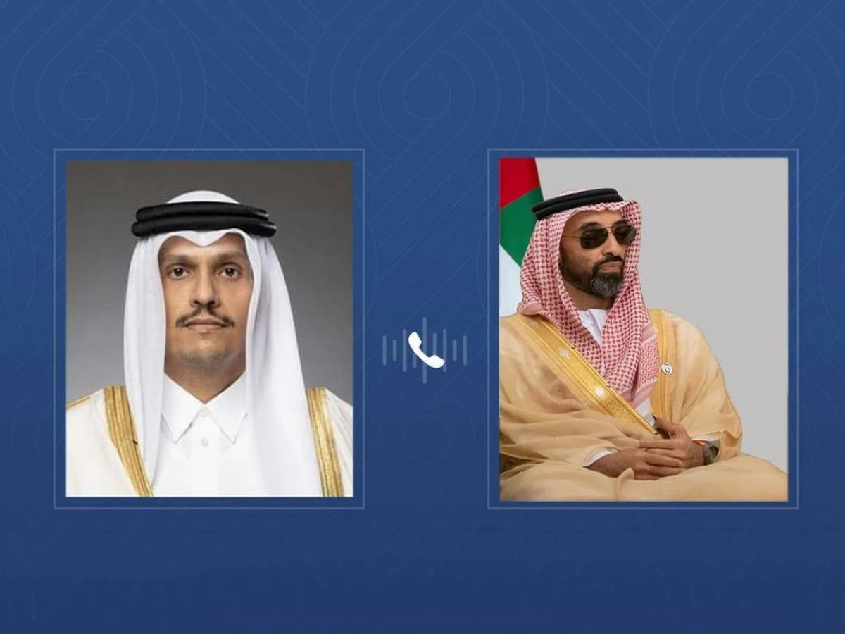 Tahnoon bin Zayed, Qatari Prime Minister discuss regional developments