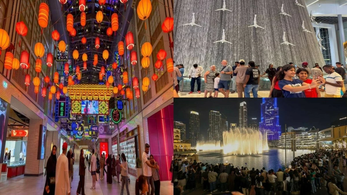 UAE embraces Eid spirit with dazzling lights, bustling markets