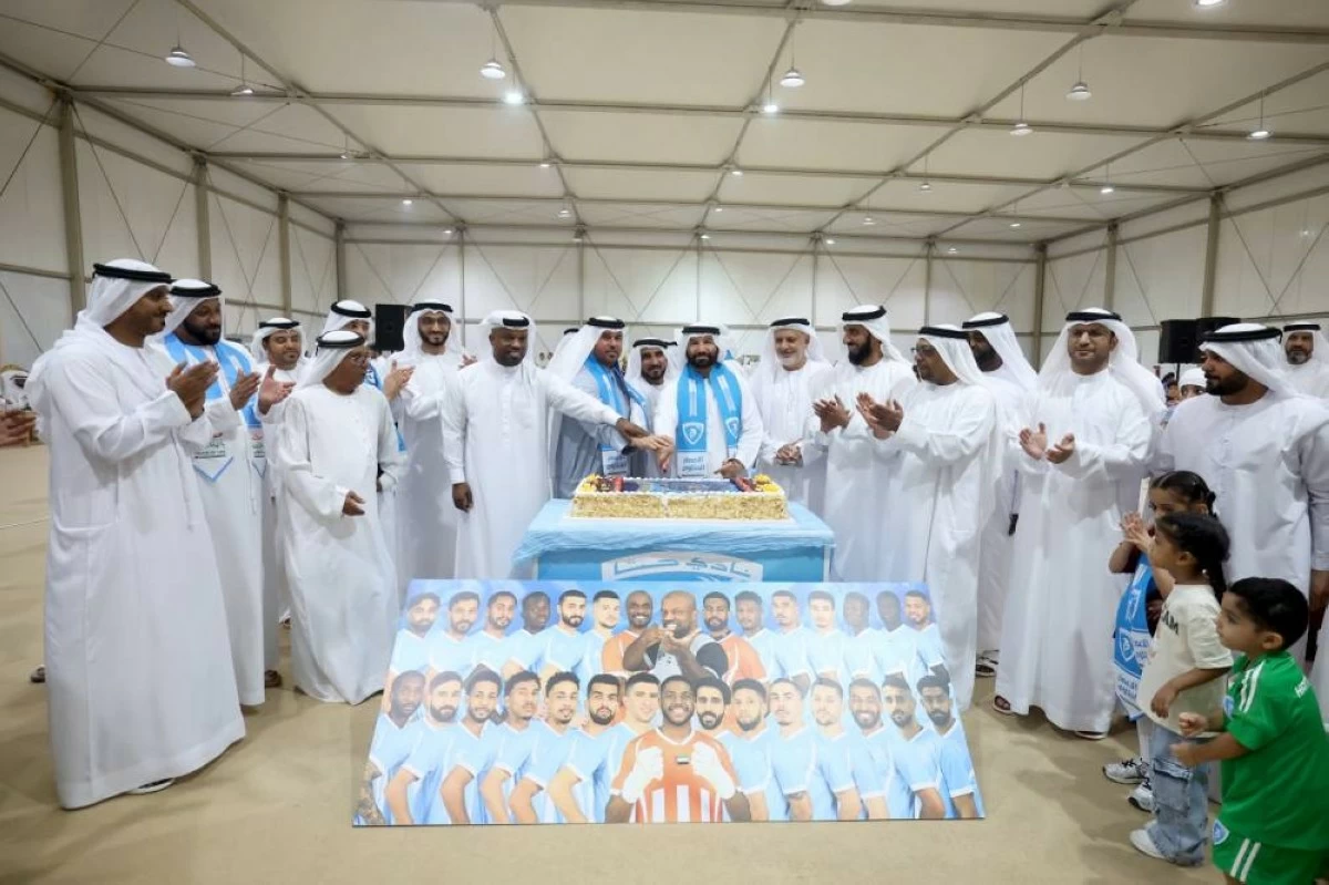 Hatta FC celebrate First Division title, Adnoc Pro League entry. (Photo: Salem Khamis)