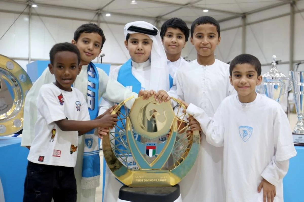 Hatta FC celebrate First Division title, Adnoc Pro League entry. (Photo: Salem Khamis)