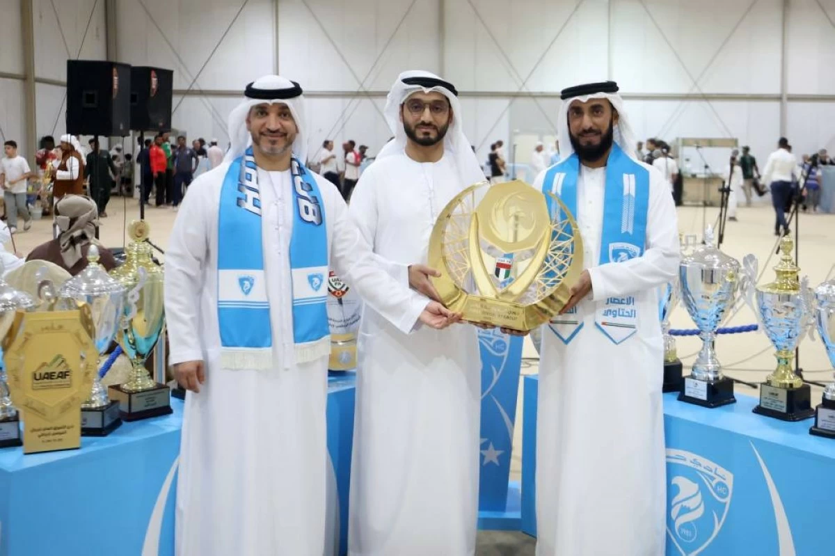 Hatta FC celebrate First Division title, Adnoc Pro League entry. (Photo: Salem Khamis)