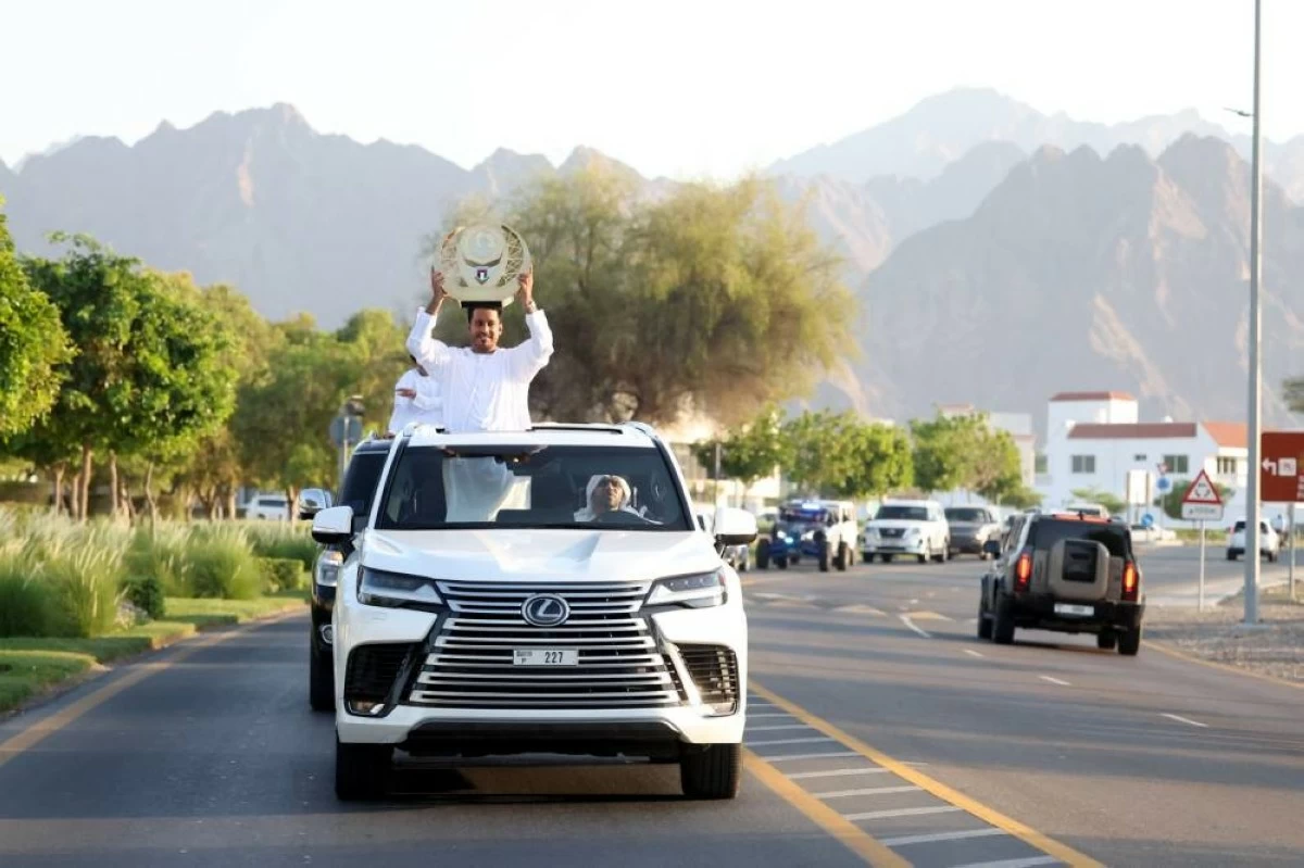 Hatta FC celebrate First Division title, Adnoc Pro League entry. (Photo: Salem Khamis)