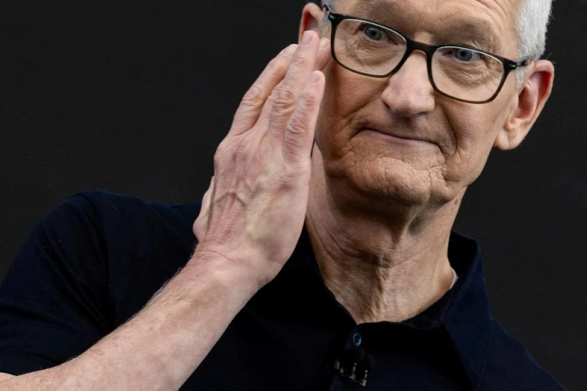 Apple CEO Tim Cook attends Apple's annual Worldwide Developers Conference in Cupertino, California, U.S. Picture credit: Reuters