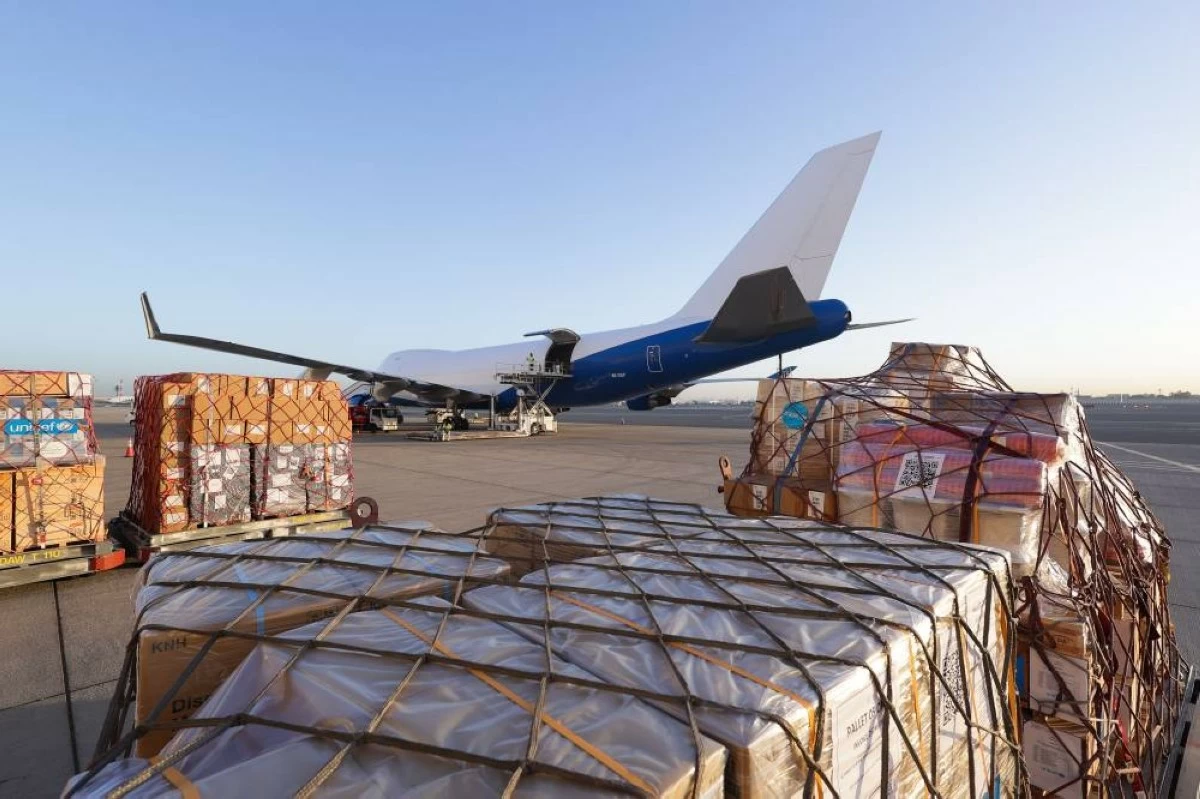 Dubai Humanitarian facilitates second airlift to support Ebo