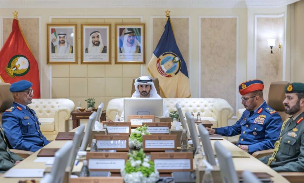 Hamdan bin Mohammed chairs second Defence Council 