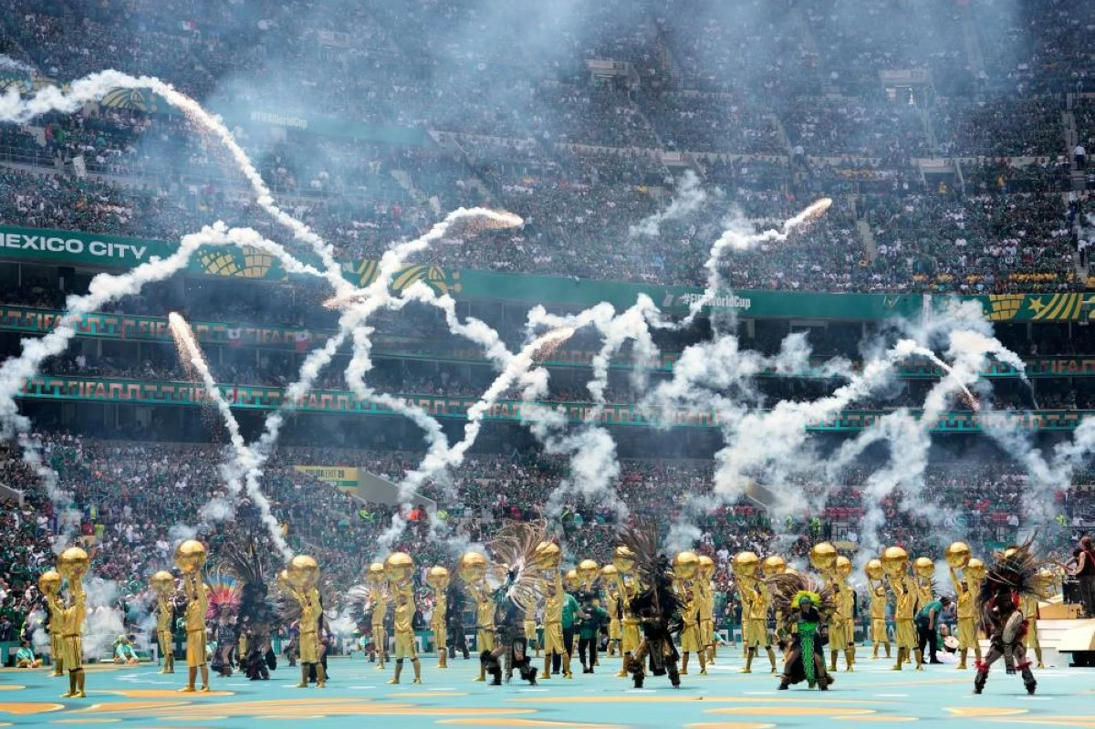 Mexico City is hosting the first of the group games. Picture credit: AP