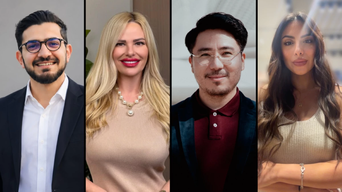 From left: Imran Khan, Angela Gegg, Almas Nyssanbay and Sherine Bou Saada are among the UAE residents who signed the UAE's Pledge and Commitment initiative, saying it gave them an opportunity to express their gratitude, loyalty and sense of belonging to the country they call home.