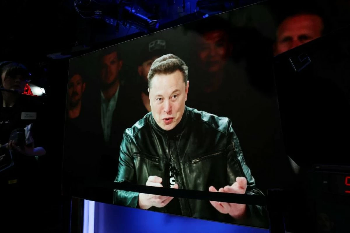 Founder, CEO, Chairman, and Chief Engineer of SpaceX, Elon Musk, speaks via videolink on the day of SpaceX's initial public offering (IPO) at the Nasdaq MarketSite in New York City, U.S., June 12, 2026. REUTERS/Brendan McDermid