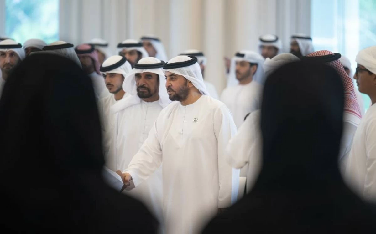 H.H. Sheikh Hamdan commended their dedication and contributions to supporting the region’s development, and praised the capabilities of Emirati talent across vital sectors. Picture credit: WAM