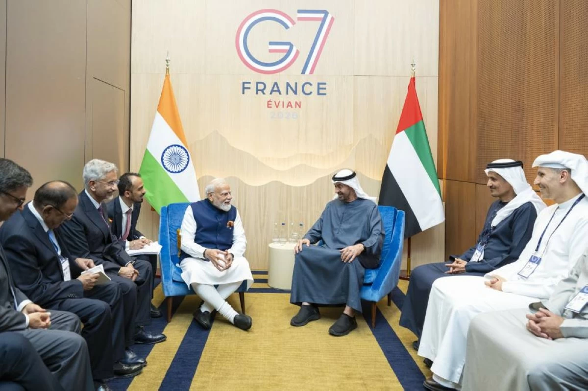 The two sides reaffirmed their commitment to further advancing cooperation in support of mutual development. Picture credit: WAM