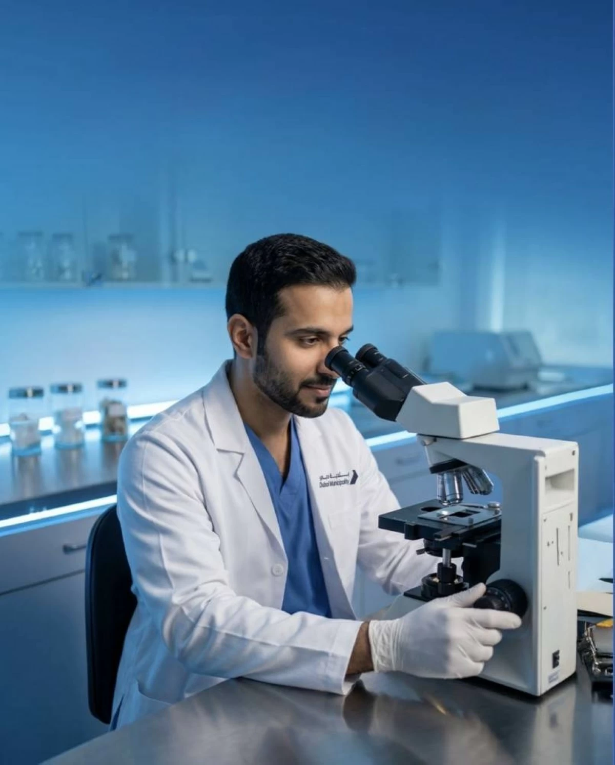 The launch forms part of the ongoing efforts of Dubai Central Laboratory to develop a specialised laboratory testing ecosystem and strengthen its technical and technological capabilities. Picture credit: WAM