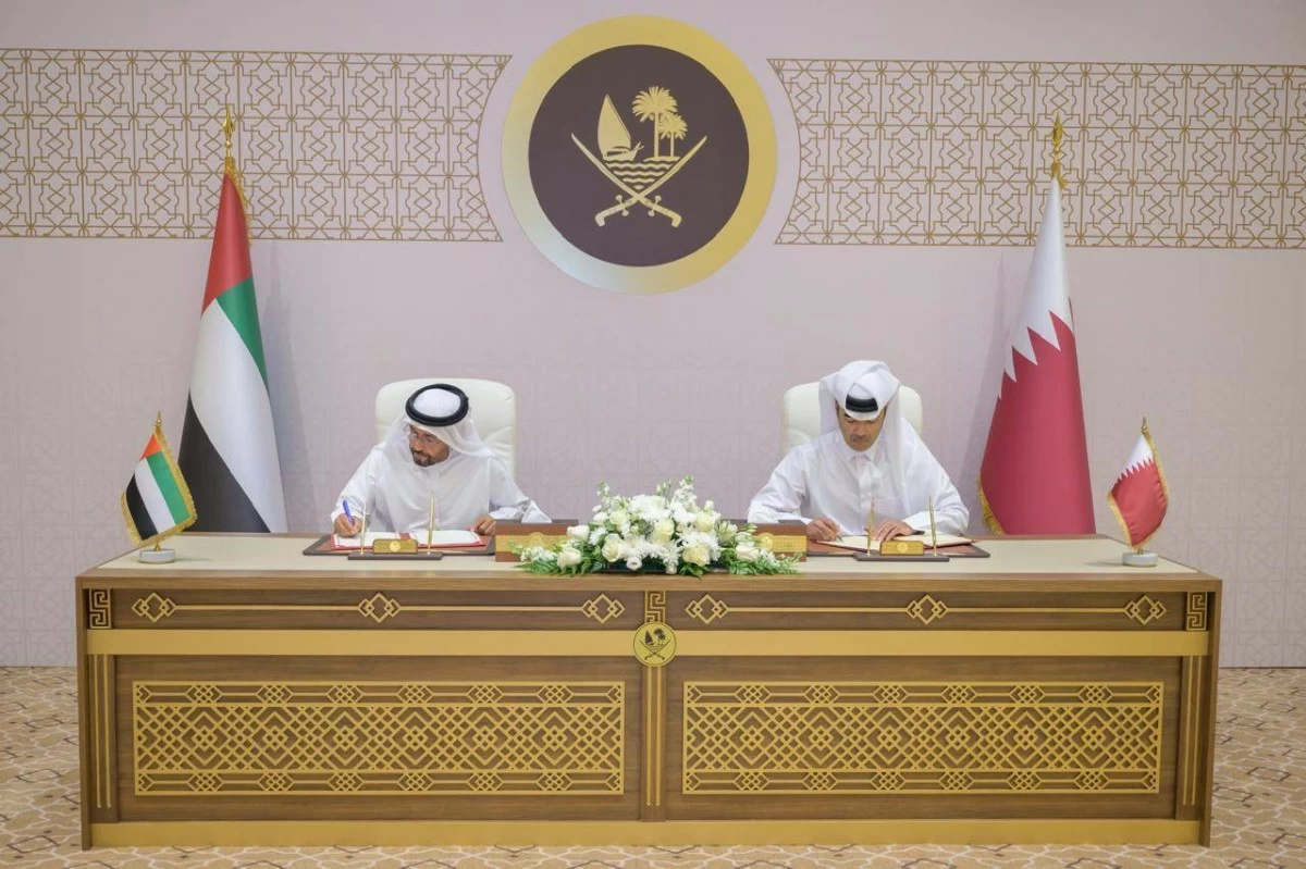 The MoU was signed as part of efforts to strengthen security cooperation and coordination between the two fraternal countries. Picture credit: WAM