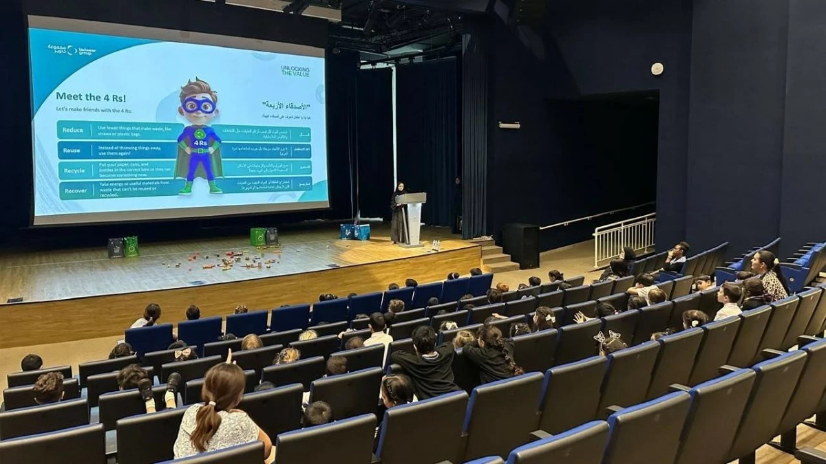 The programme reached 260 students and was designed to strengthen environmental awareness, encourage sustainable behaviours and introduce students to the principles of waste management and the circular economy.