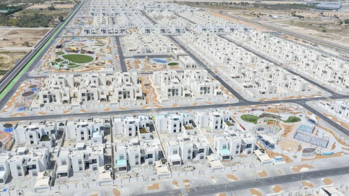 Spanning 50 hectares, the project is valued at Dh738 million and features 242 villas. Picture credit: WAM