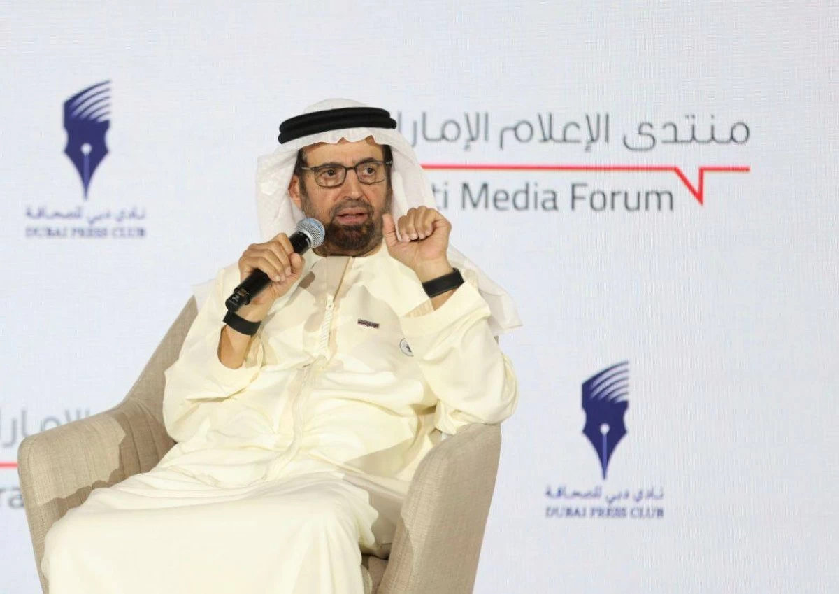 Speaking during a session titled ‘Beyond the crisis: The next chapter’, Dr Al Nuaimi said that the UAE’s approach has always differed from much of the region, because it focuses on creating the future rather than waiting for it. Picture: Dennis Mallari