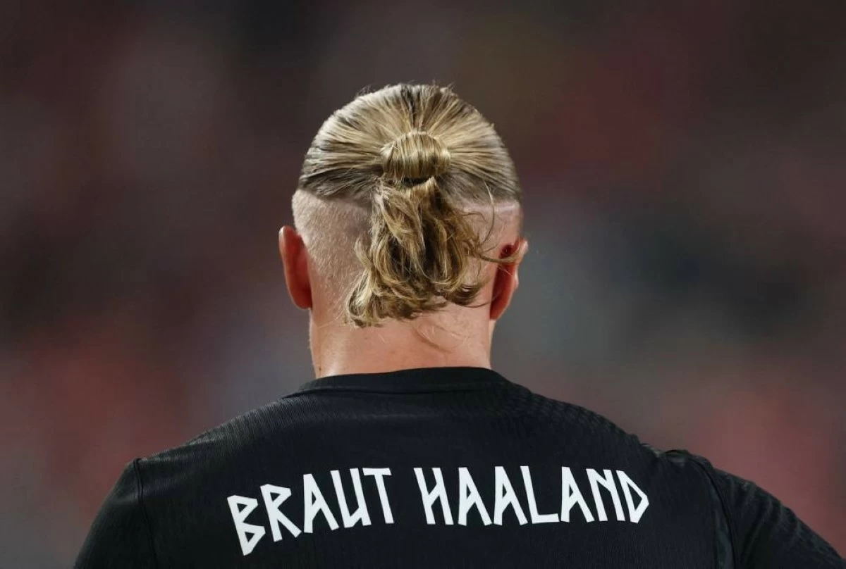 Norway's Erling Haaland in action. Picture credit: Reuters