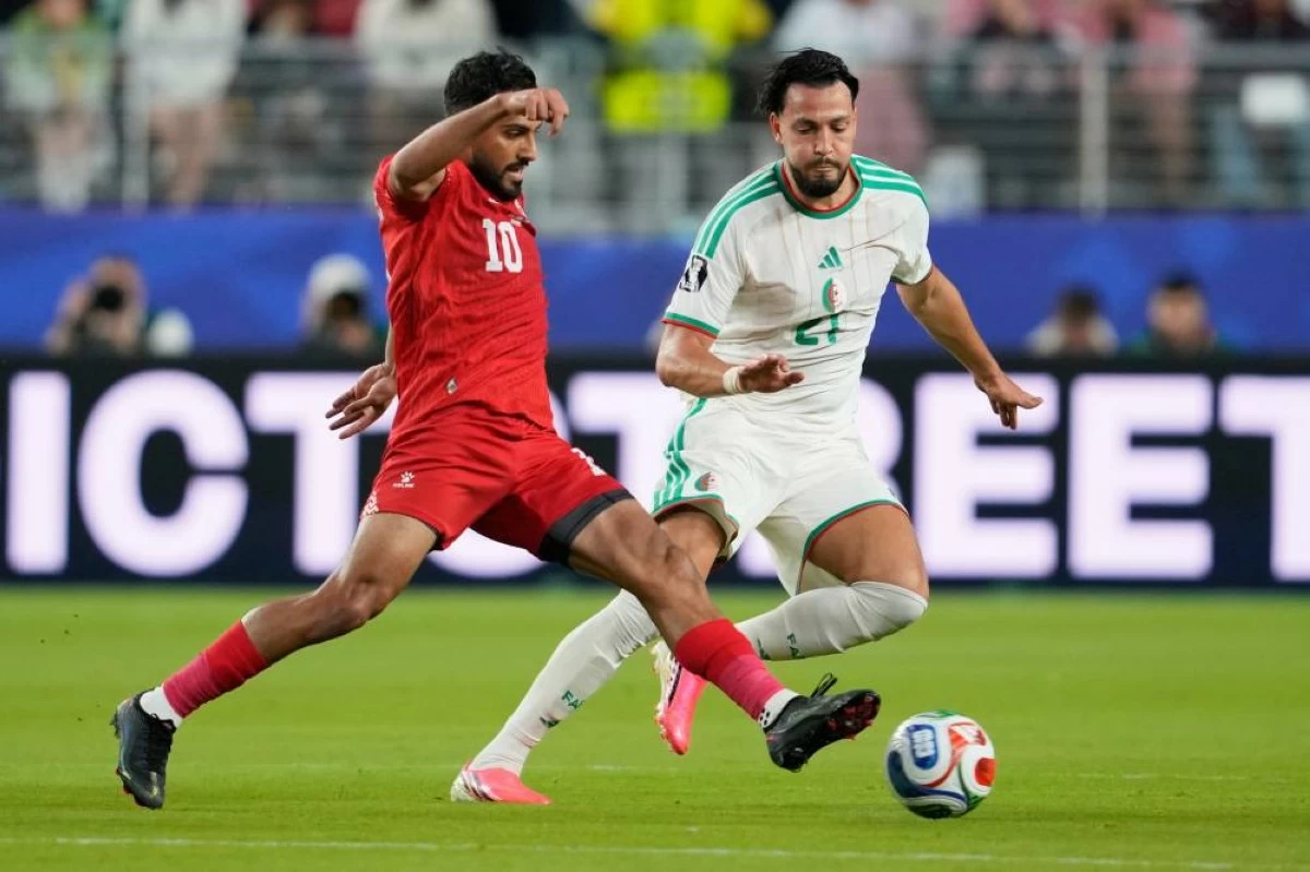 Algeria stuns Jordan 2-1 with second-half comeback win in Group J