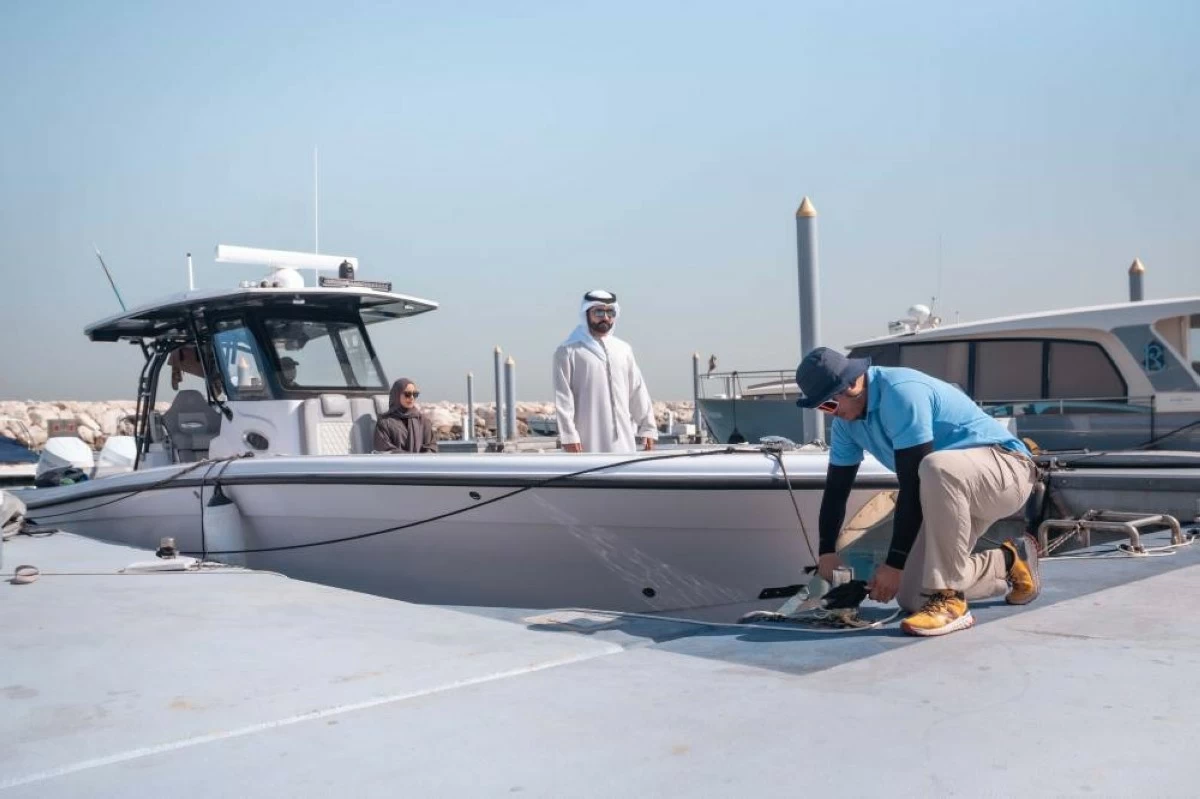 The service will facilitate guest transportation between participating marinas and private boats and yachts registered with the Authority, as well as foreign visiting yachts permitted to sail in the emirate’s waters. Picture credit: WAM