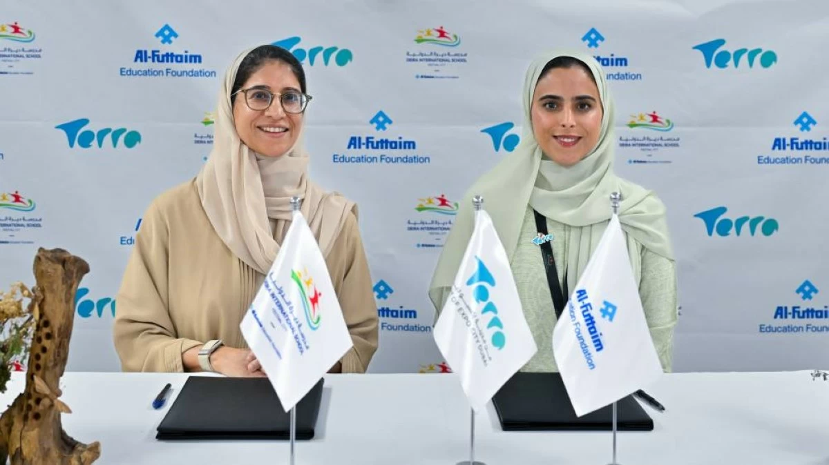 Marjan Faraidooni, Chief of Education and Culture at Expo City Dubai (left) and Mira Al Futtaim, Chief Future Education Officer, Al-Futtaim Education Foundation (right) during the official signing ceremony.
Photo by Ashok Verma