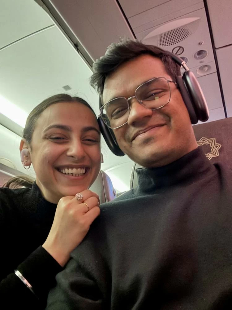 They moved to Dubai with no accommodations, just faith that everything would turn out great - and it did. Picture credit: Supplied
