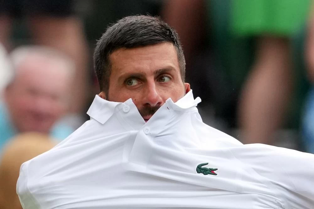 Wimbledon: Djoker Djokovic scares ball girl, then eyes McIlroy's Green Jacket