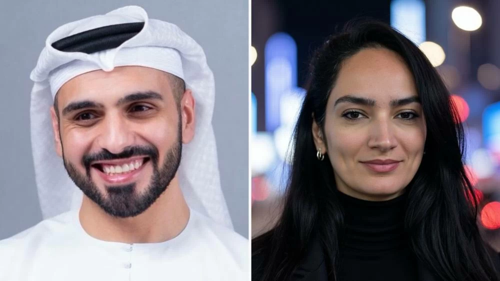 Ahmed Al Shamsi (left) and Mayan Abed (right) have spent decades in the UAE and seen Dubai grow into a metropolitan hub. Picture credit: Supplied