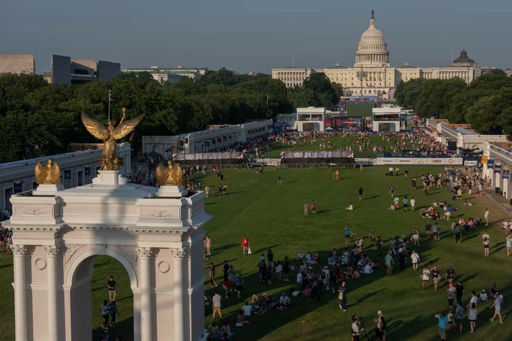 Fireworks, heat and politics: America celebrates its 250th birthday