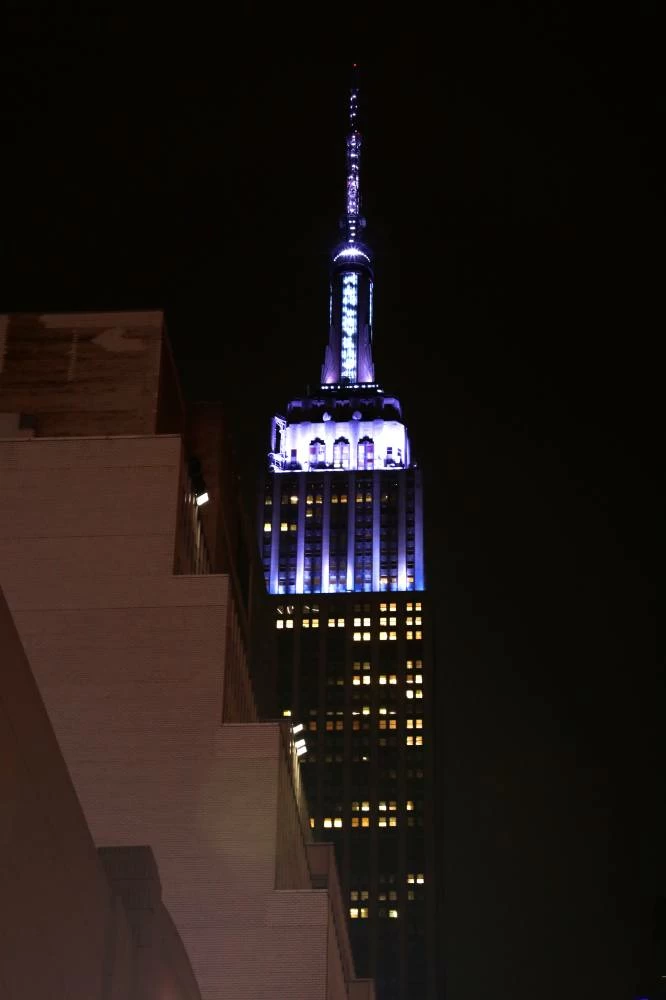 The Empire State Building is viewed across from Madison Square Garden on Friday, July 3, 2026, in New York. (AP)