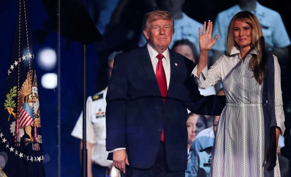 Trump marks US 250th anniversary with campaign-style July 4 speech