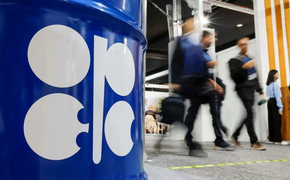File picture of an installation depicting barrel of oil with the logo of Organization of the Petroleum Exporting Countries (OPEC) in Baku, Azerbaijan. REUTERS