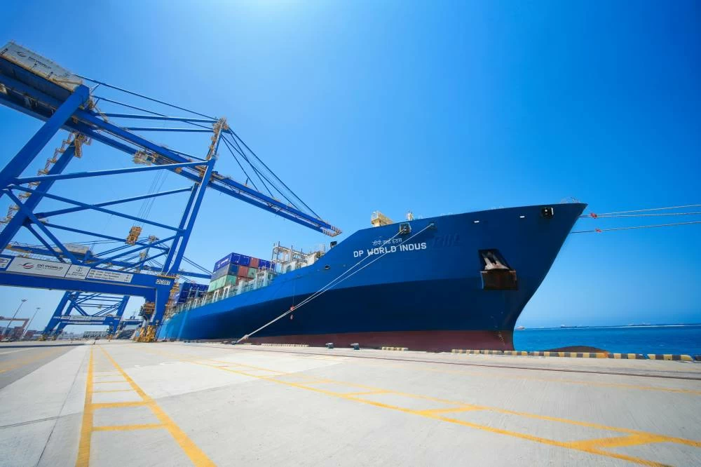 The vessel's maiden call at Jeddah South Container Terminal, operated by DP World, marks another milestone in the company's strategy to strengthen trade connectivity. (Wam)