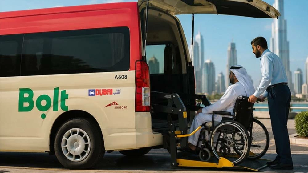 The RTA has made daily commutes more accessible and seamless for people of determination, with comfortable, spacious POD taxis and vans that feature mobility ramps and can accommodate wheelchairs. Picture credit: RTA