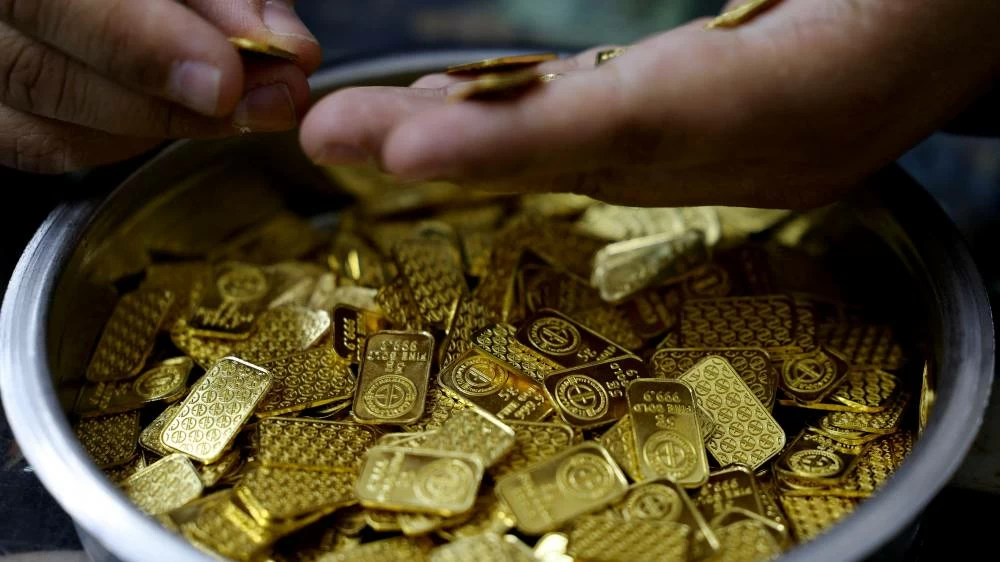 Spot gold fell 1.2% to $4,072.49 per ounce, while US gold futures for August delivery slipped 0.8% to $4,081.30. File picture used for illustrative purpose.