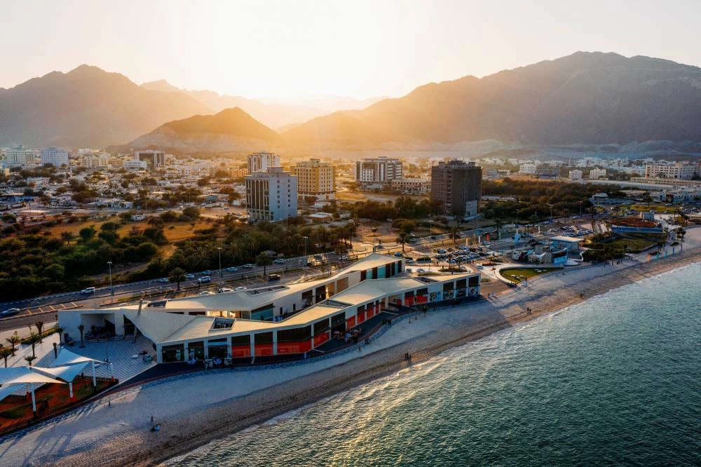 In Khorfakkan, the sea and the mountains come together in a natural setting that offers visitors an atmosphere unlike any other beach destination. Picture credit: WAM