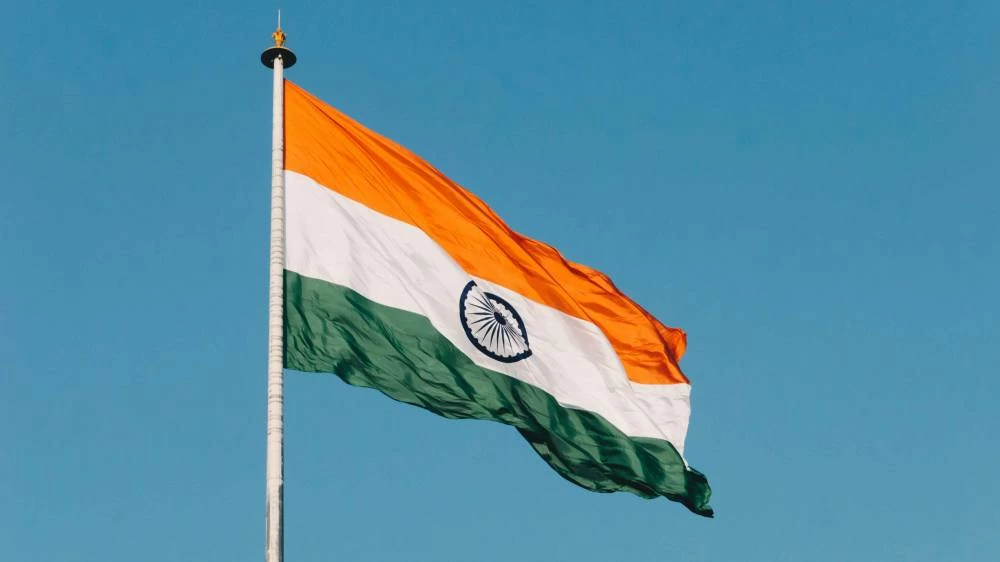 A file photo of Indian national flag. (Unsplash)