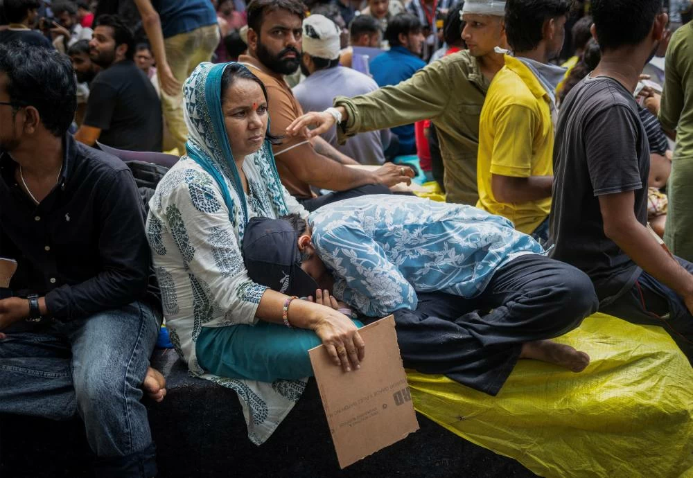 India protest movement holds capital sit-in as police crack down on demonstrators