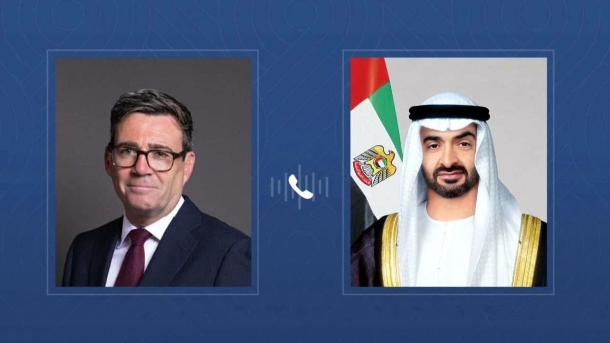 UAE President, UK Prime Minister discuss strengthening bilateral ties